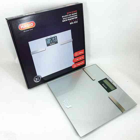 Підлогові ваги з функцією вимірювання ваги MAGIO MG-832, Точні ваги для тіла Ваги для визначення BJ-52 Львів