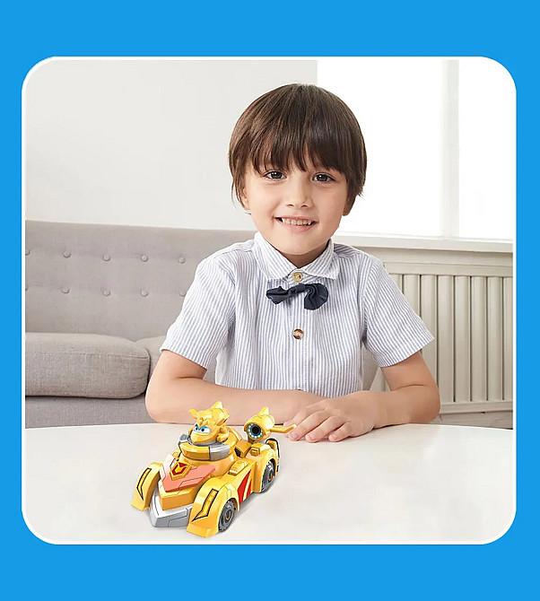 Ігровий набір Super Wings Spinning Vehicle Золотий Хлопчик (Golden Boy) Киев - изображение 9