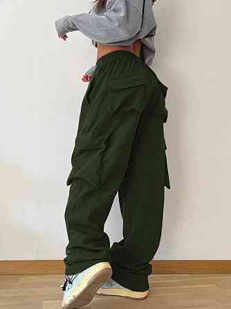 Штани карго жіночі трикотажні Хакі 48/52 Харків