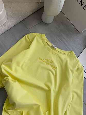 Женский базовый оверсайз лонгслив 