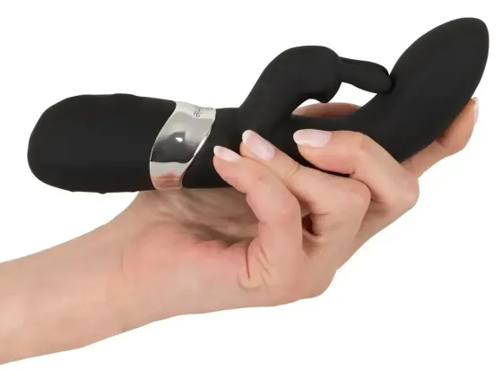 Вибратор – кролик на USB (черный) Sex Aura Киев