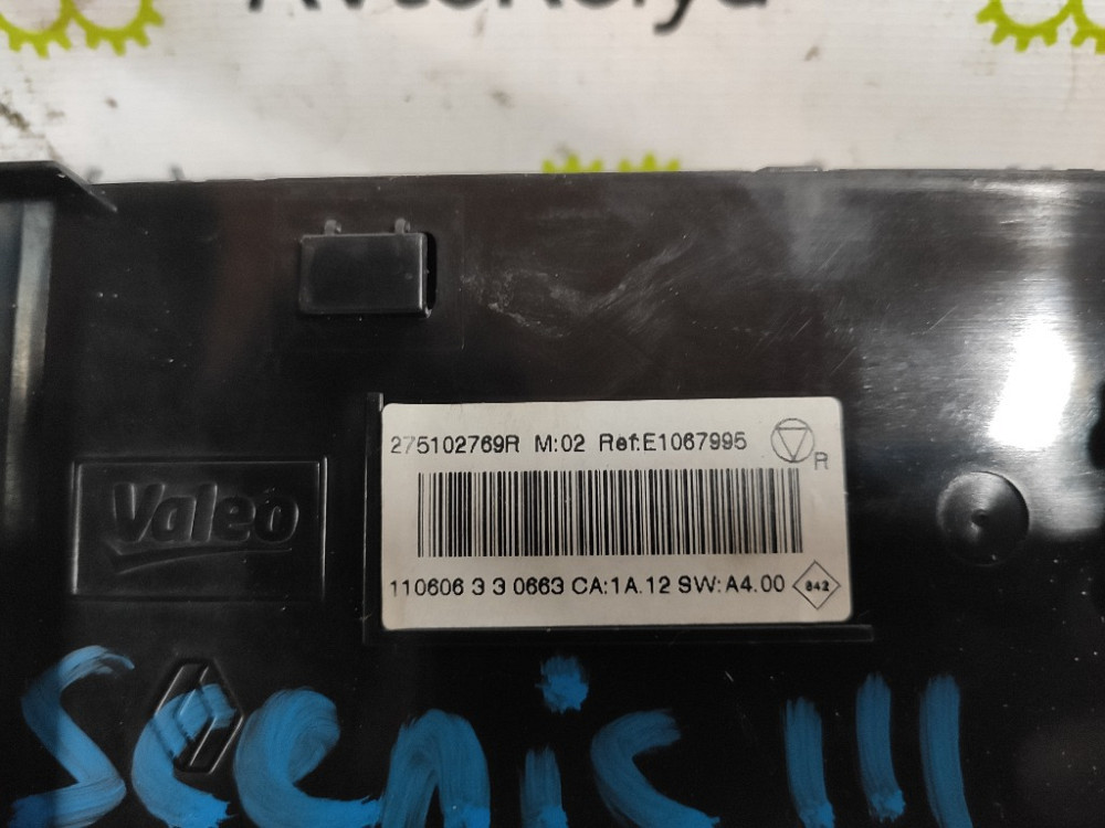 Блок керування клімат контролем Renault Megane III 2008-2015 (275102769R) Ковель - изображение 4