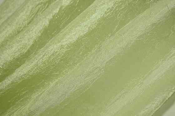 Кухонные шторы VR-Textil № 073к с ламбрекеном и подхватами салатовый с пудровым 270х170 см (52-0100) Киев