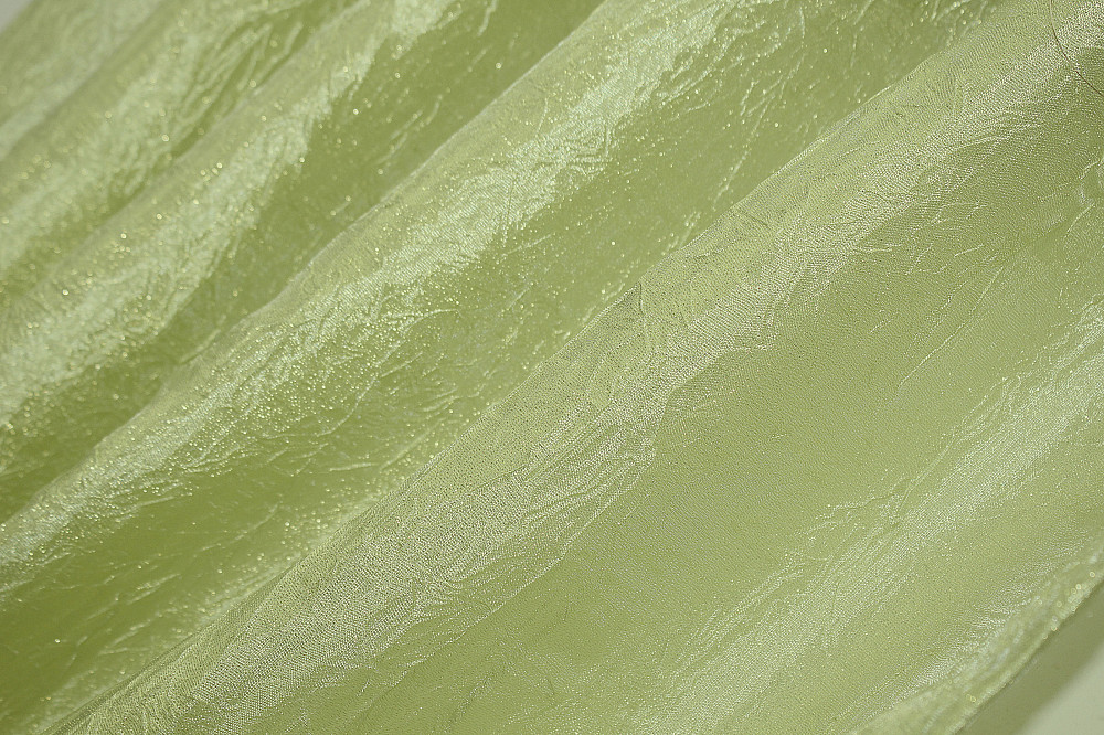 Кухонные шторы VR-Textil № 073к с ламбрекеном и подхватами салатовый с пудровым 270х170 см (52-0100) Киев - изображение 6