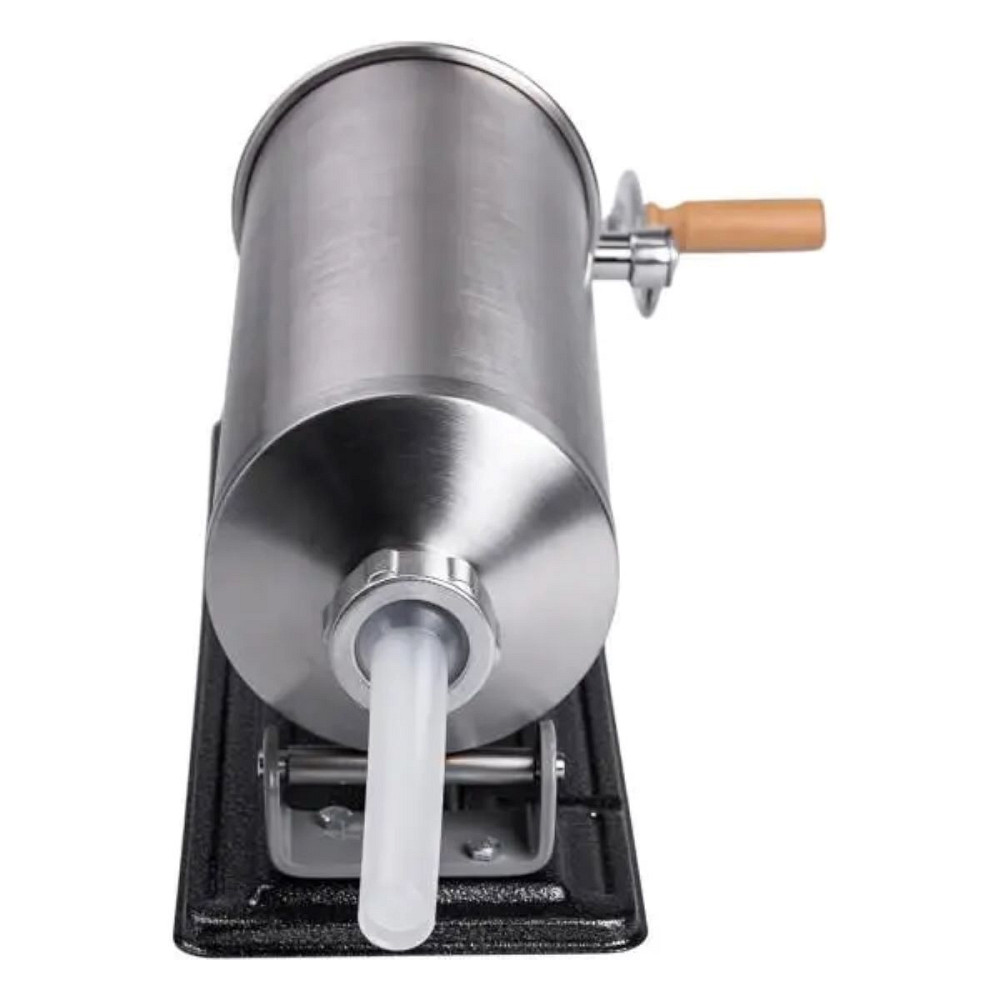 Шприц для ковбаси ручний 3 л горизонтальний ковбасний шприц з нержавійки для фаршу 4 насадки 16788-4 Коломия - фото 10