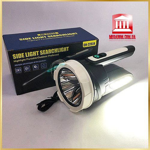 Кемпінговий ліхтар 5W+COB переносний LED світильник з акумулятором, USB‑C зарядкою і 4 режимами Київ - фото 1