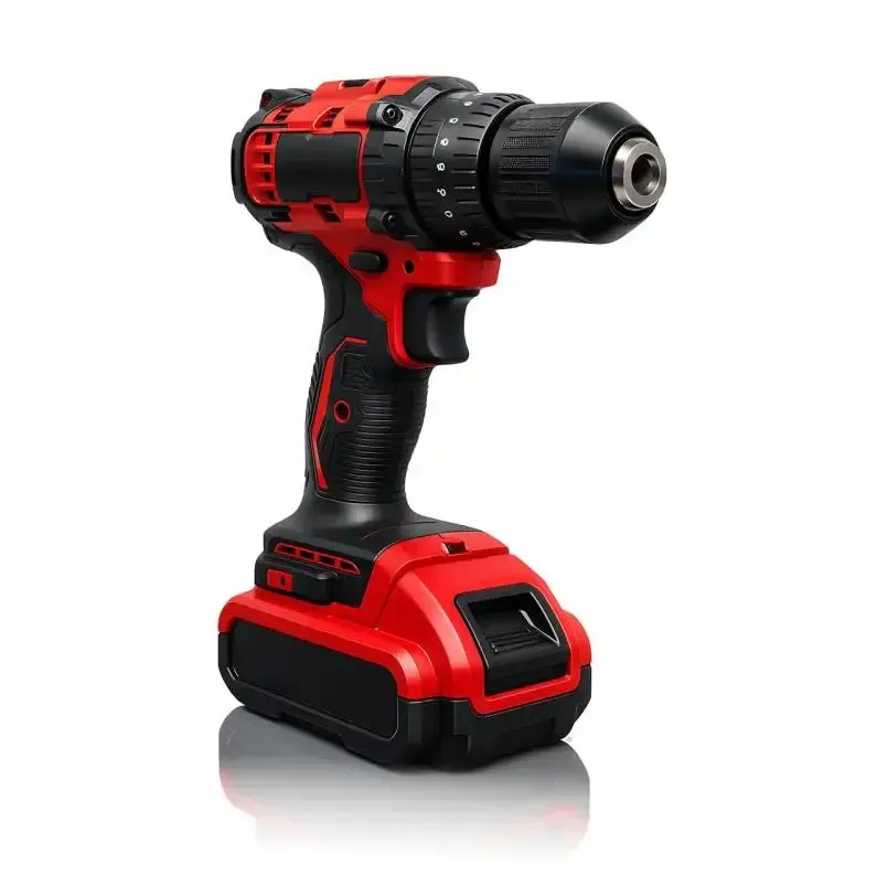 Аккумуляторный шуруповерт с набором инструментов и 2 акб li-ion 1.3ah, 24ВТ red Коломыя - изображение 4