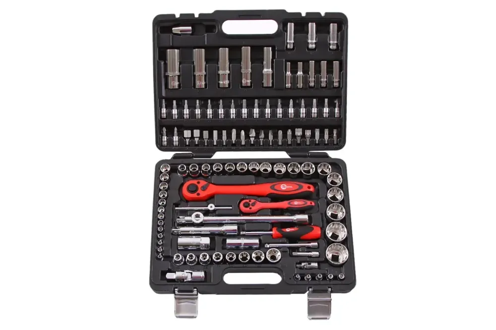 Набір голівок і насадок 108 ед. Intertool Prof 12-г. 1/2, 1/4 Вінниця - фото 1