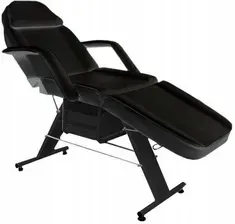 Косметологічна Кушетка Fotel Kosmetyczny Kuwetami Leżanka Czarny Papilio Київ - фото 1