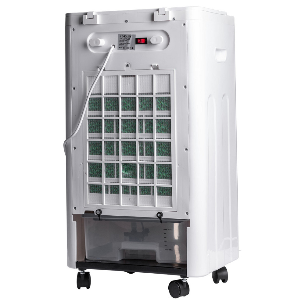 Портативний кондиціонер Sokany 75 Вт з пультом, іонізацією і баком 9 л SK-19016 Київ - фото 3