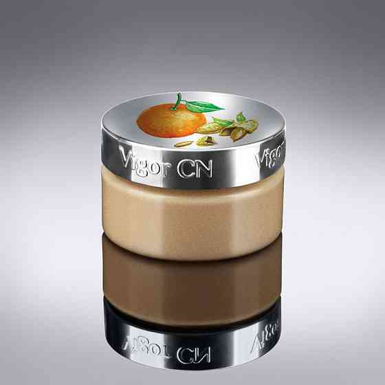 Тонизирующий скраб для лица Миндаль и Апельсин Vigor 100 мл Киев