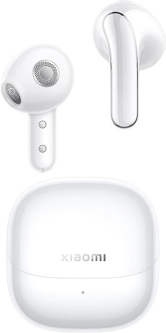 Навушники XIAOMI Buds 5 білі ANC 40dB, 39 год, Dual драйвери, 5 EQ, AI зниження шуму вітру, Fast Pair Київ - фото 1