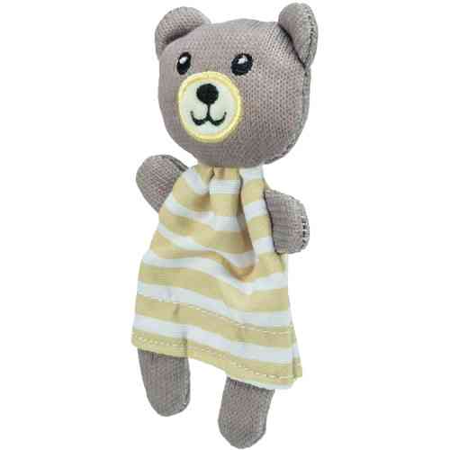 Игрушка Trixie для кошек Медведь ткань с кошачьей мятой 12 см Киев