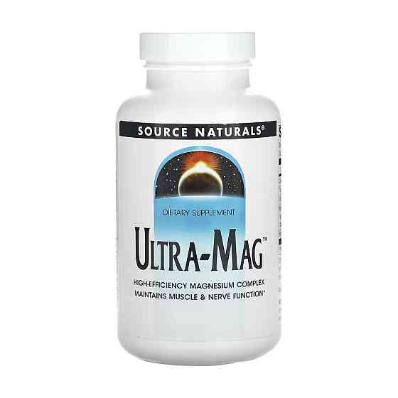 Ультрамаг (магний) Source Naturals Ultra-Mag Magnesium Complex 60 Tablets Киев