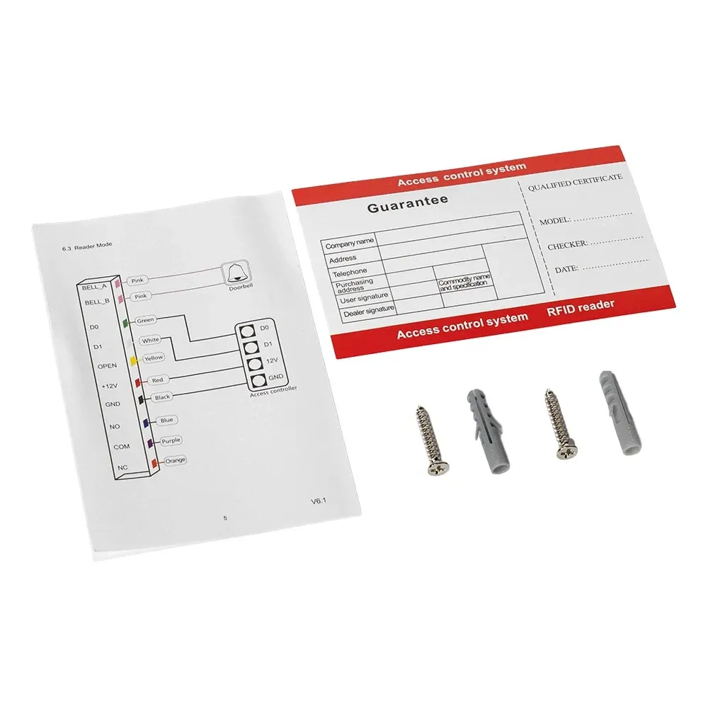 Клавіатура з контролером і зчитувачем Mifare Trinix TRK-1108MW (71-00097) Киев - изображение 6