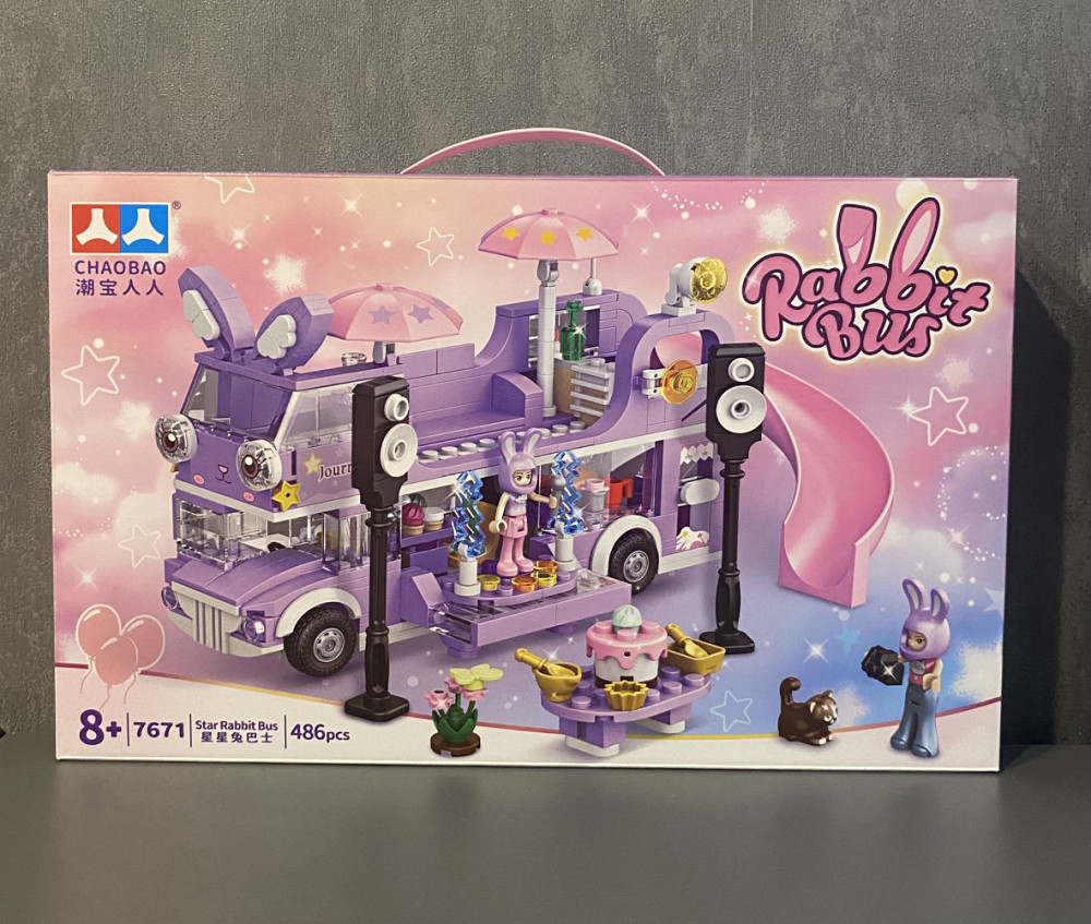 Конструктор Chaobao Звездный кролик автобус, 486 деталь Киев - изображение 8
