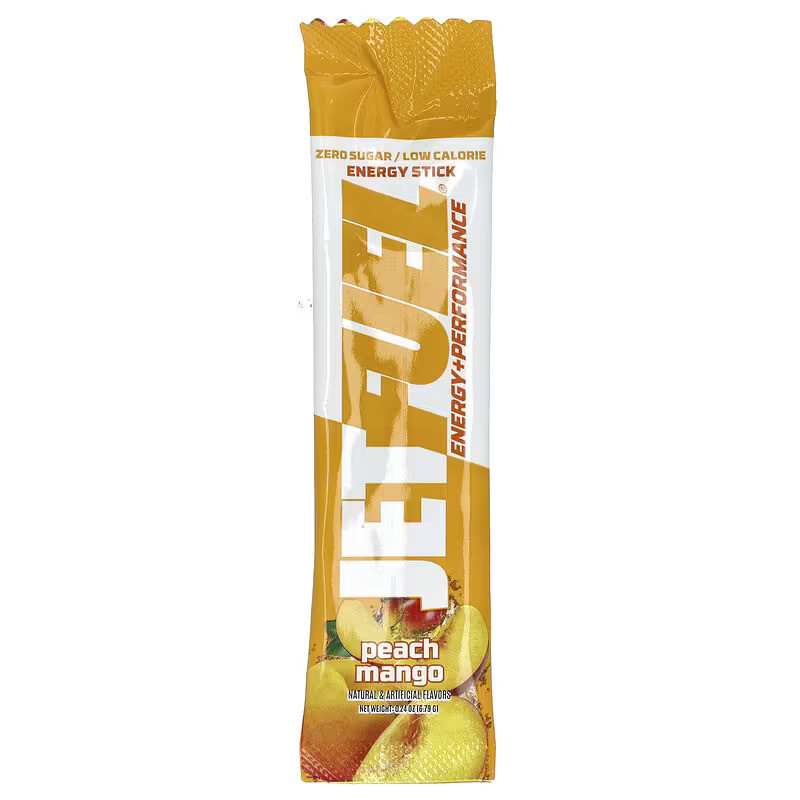 Энергетический гель German American Technologies JetFuel Energy + Performance 1 Stick Pack (Peach Mango) Луцк - изображение 1