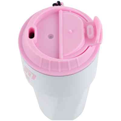 Термокружка Kite 450 мл біло-рожева (K25-1220-3) Вінниця