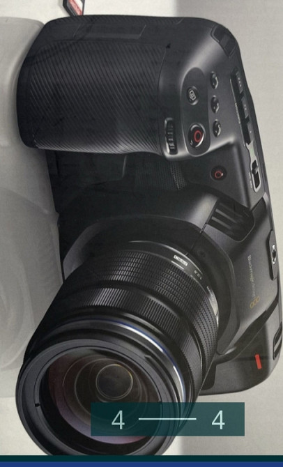 Камера: Blacmagikc Pocket 4K. Харків - фото 2