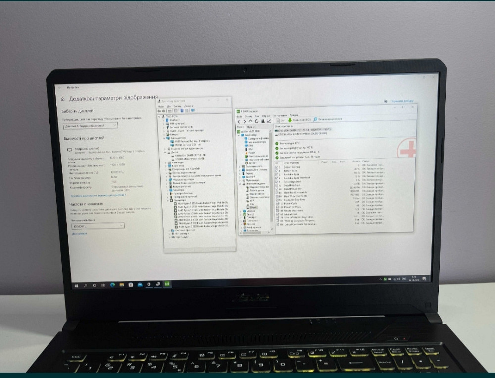 Asus Tyf Gaming 17.3 120Hz Ryzen 5 3550H GTX 1650 8Gb SSD 512Gb. Киев - изображение 8