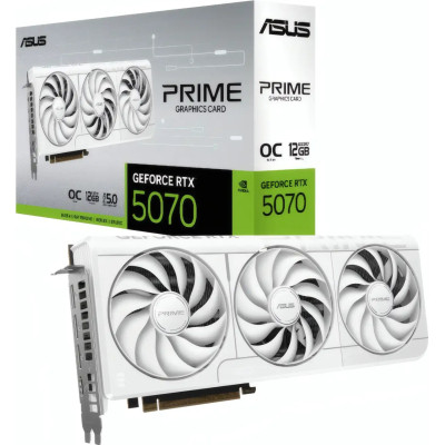 Видеокарта ASUS GeForce RTX5070 12Gb PRIME OC WHITE (PRIME-RTX5070-O12G-WHITE) Винница - изображение 6