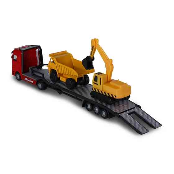 Ігровий набір Автоперевізник TechnoDrive 541757.270 самоскид, екскаватор Вінниця