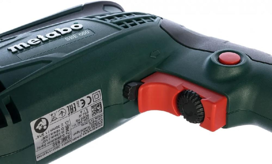 Дриль електрична ударна (електродриль) METABO SBE 650 : 650 Вт (600742000) Київ