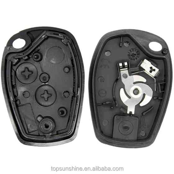 Ключ-заготовка Renault Modus, Clio, корпус під чіп, 2 кнопки, автоключ VA2 Київ