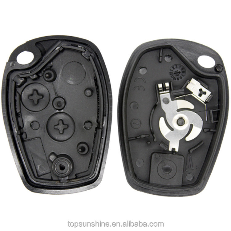 Ключ-заготовка Renault Modus, Clio, корпус під чіп, 2 кнопки, автоключ VA2 Київ - фото 2