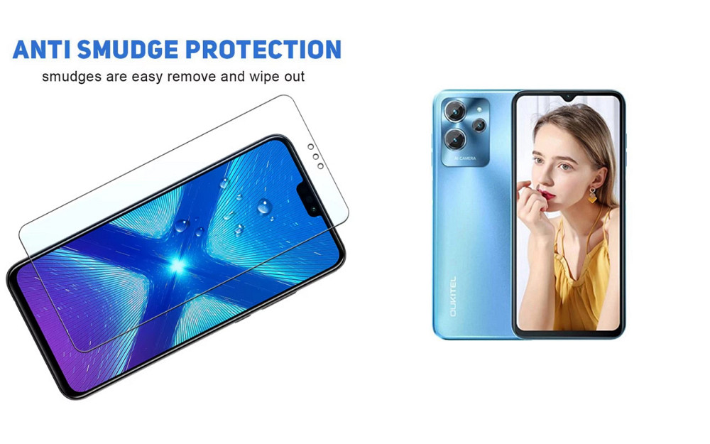 Захисне скло NeoGlass для Oukitel C32, Oukitel C32 Pro – надпрозоре та стійке Київ - фото 3