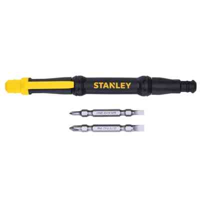 Набір викруток Stanley кишенькова з двома двосторонніми вставками (66-344M) Вінниця