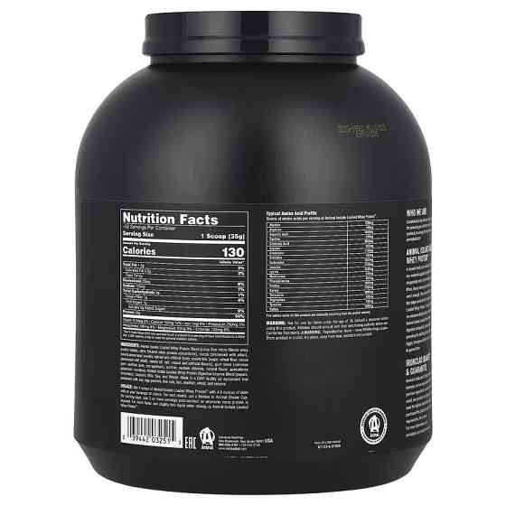 Протеїн Universal Nutrition Animal, Isolate Loaded Whey Protein, Brownie Batter 1.81 kg Луцьк