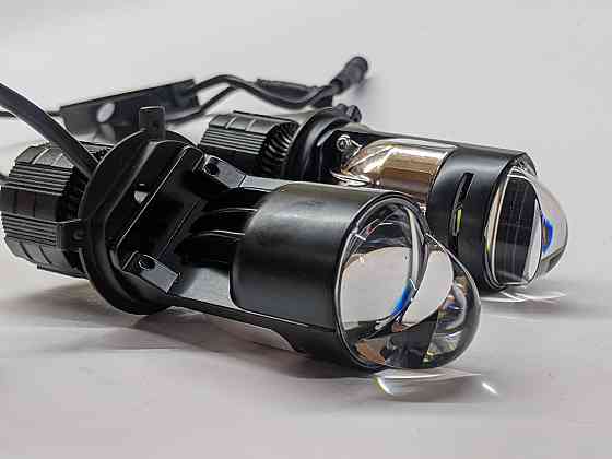 Світлодіодні лінзи Bi-LED EA Light X Y9 H4 Mini Lens 1.4" 6000k 11000lm 80w/SET 12-24v Харків