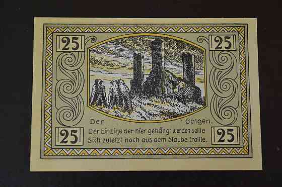 Германия. Нотгельд. 25 Pf 1921 года ( 3 ) Полтава