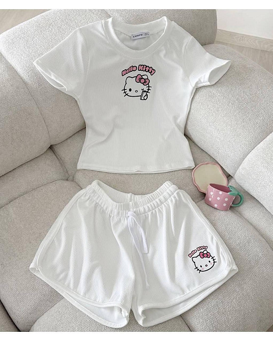 Жіноча домашня стильна піжама якісний рубчик Одеса - фото 1