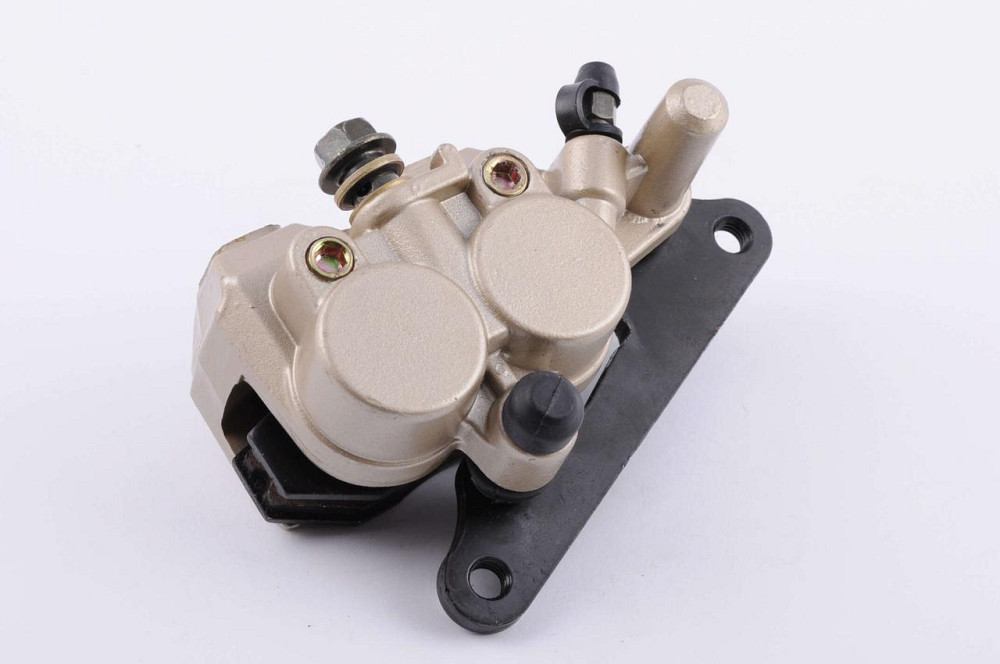 Супорт гальмівний (дисковий) скутер китай 4 т 50/150 (передній двопоршневий) Мукачево - фото 1