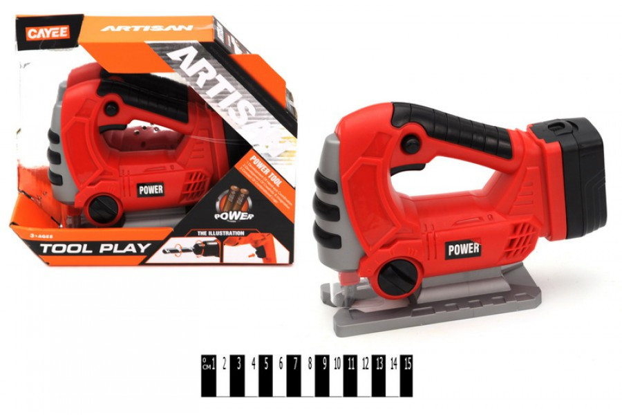 Електролобзик дит. з імітацією звуку KY1068-102A р.28.5*23*8 см, шт Киев - изображение 1