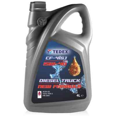 Моторна олива TEDEX DIESEL NEW FORMULA CF-4/SJ 15W40 4л Вінниця