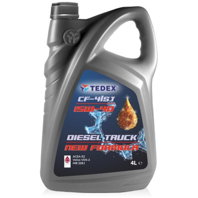 Моторна олива TEDEX DIESEL NEW FORMULA CF-4/SJ 15W40 4л Вінниця - фото 1