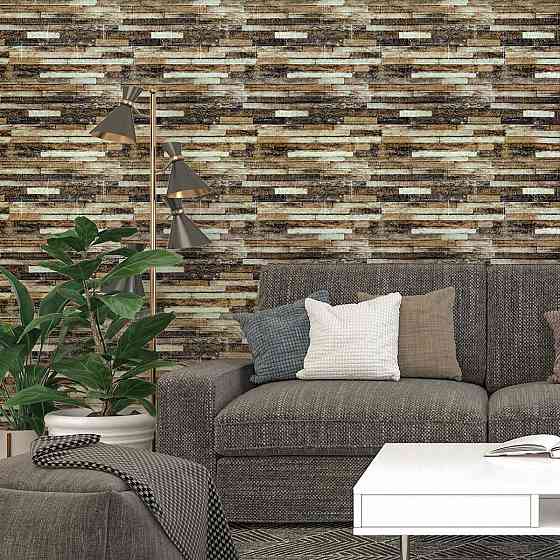 Самоклеющаяся декоративная 3D панель 700x770x6мм Микс кирпич (343) SW-00000890 Киев