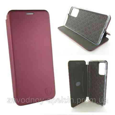 Чохол-книжка Samsung A72 A725 Підставка (бордовий) Одеса