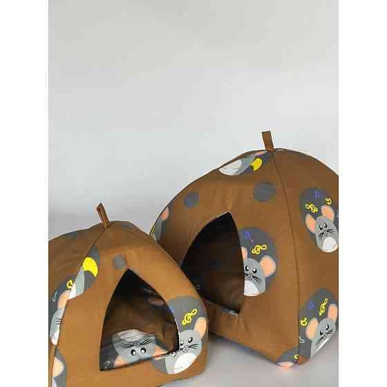 М'який будиночок для домашніх тварин собак та котів 1352 Київ