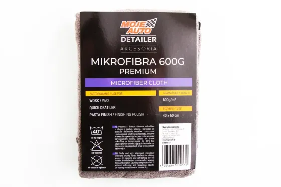 Тряпка микрофибра для полировки 40*60см Moje Auto Detailer 600г/м2 Винница