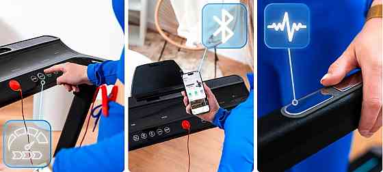 Беговая дорожка электрическая THUNDER ULTRA-BLACK Киев