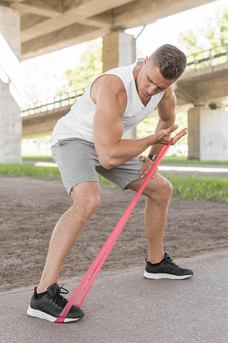 Резинка для фітнесу Power System PS-4061 Flex Loop Light Pink (опір 12кг.) Кам'янське - фото 8