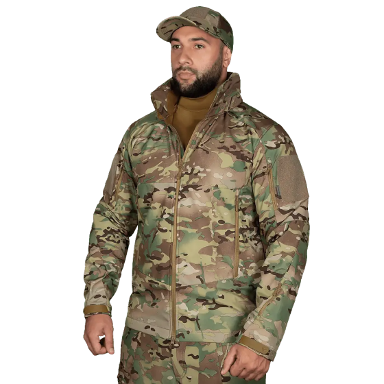 Тактический костюм Phantom Stalker из мембранной ткани SoftShell (Мультикам) размер 2XL Киев