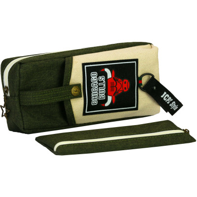 Пенал Cool For School 2 отделения Chicaco Buliis черный (J-2390-1-green) Винница - изображение 2