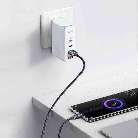 Кабель USB - Type-C Baseus Crystal Shine Series для швидкого заряджання та передачі даних 100W 1.2m колір чорний CAJY000401 Одеса