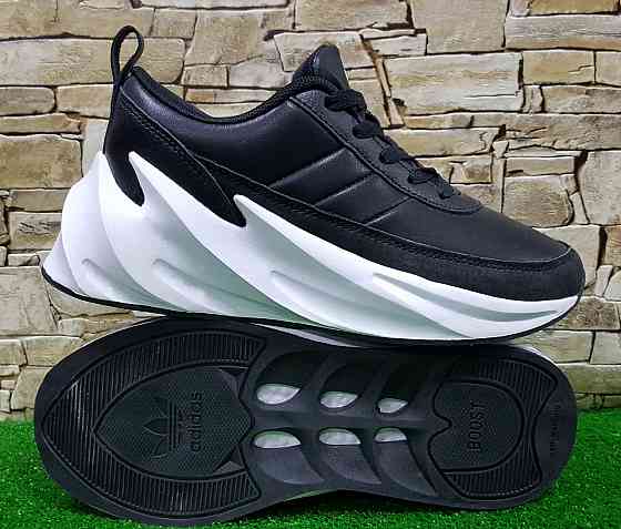 Подростковые кроссовки Adidas Sharks Black White,натуральная кожа .p.36(23,5)см / 41(26,5)см Киев