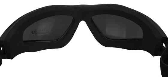 Тактические Очки затемненные с резинкой и чехлом Mil-Tec от Sturm 
